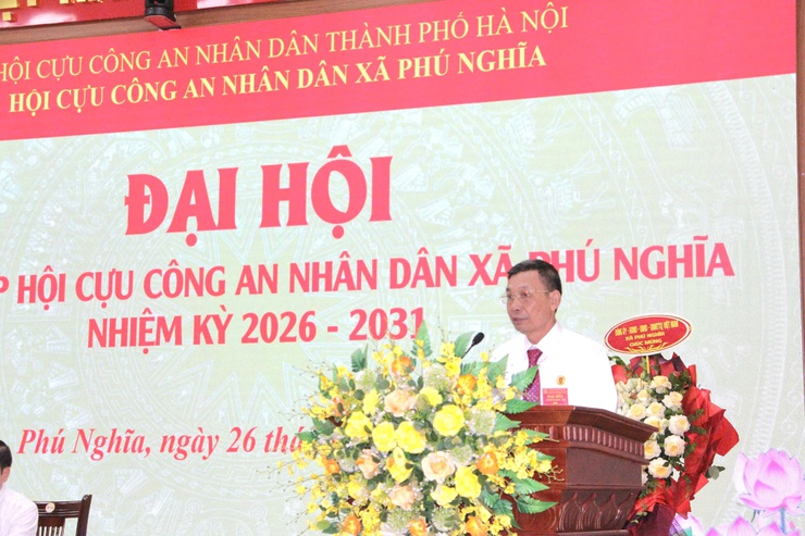 Đại hội thành lập Hội Cựu Công an nhân dân xã Phú Nghĩa nhiệm kỳ 2026 – 2031 thành công tốt đẹp- Ảnh 4.