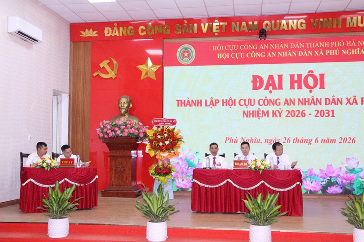 Đại hội thành lập Hội Cựu Công an nhân dân xã Phú Nghĩa nhiệm kỳ 2026 – 2031 thành công tốt đẹp- Ảnh 3.