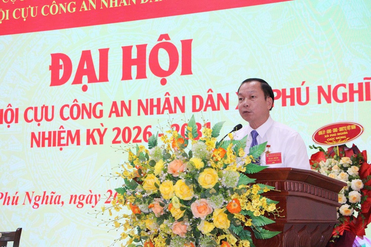 Đại hội thành lập Hội Cựu Công an nhân dân xã Phú Nghĩa nhiệm kỳ 2026 – 2031 thành công tốt đẹp- Ảnh 5.