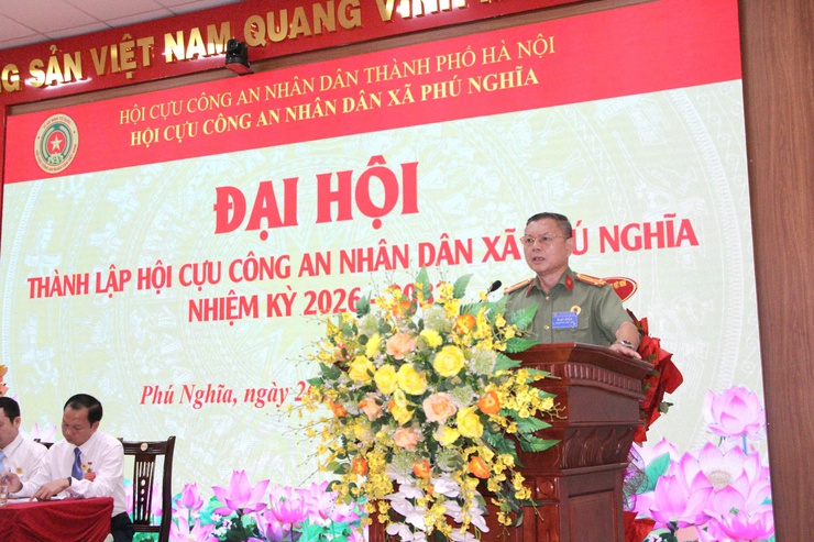 Đại hội thành lập Hội Cựu Công an nhân dân xã Phú Nghĩa nhiệm kỳ 2026 – 2031 thành công tốt đẹp- Ảnh 11.