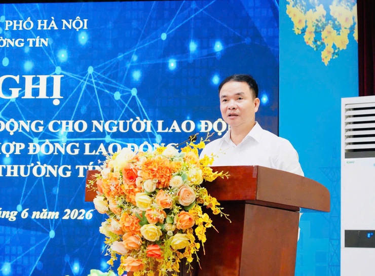 Hội nghị tập huấn an toàn, vệ sinh lao động cho người lao động làm việc không theo hợp đồng lao động tại xã Thường Tín- Ảnh 6.