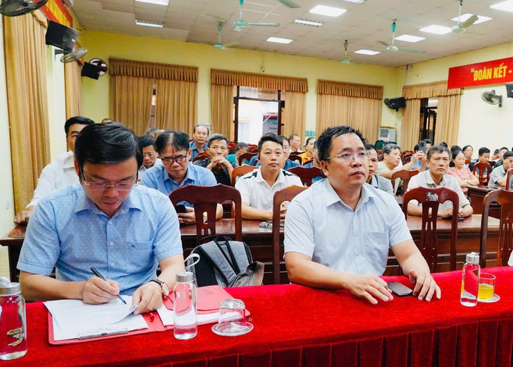 Hội nghị tập huấn an toàn, vệ sinh lao động cho người lao động làm việc không theo hợp đồng lao động tại xã Thường Tín- Ảnh 1.