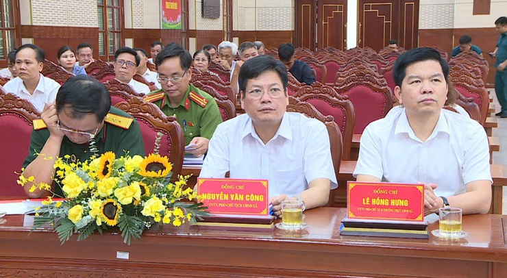 Phúc Thọ sơ kết công tác quân sự, quốc phòng địa phương 6 tháng đầu năm 2026; tổng kết thi hành Luật Quốc phòng năm 2018, Luật DQTV năm 2019 và Luật GDQP&AN năm 2013- Ảnh 5.