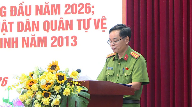 Phúc Thọ sơ kết công tác quân sự, quốc phòng địa phương 6 tháng đầu năm 2026; tổng kết thi hành Luật Quốc phòng năm 2018, Luật DQTV năm 2019 và Luật GDQP&AN năm 2013- Ảnh 3.