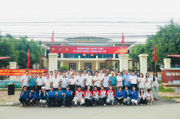 Xã Hòa Lạc hưởng ứng Tháng hành động phòng, chống ma túy năm 2026 và phát động giải chạy phong trào- Ảnh 6.