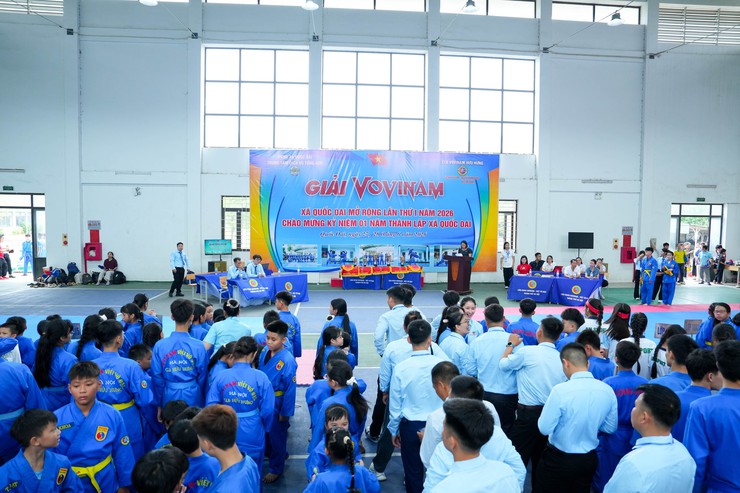 Giải Vovinam xã Quốc Oai mở rộng lần thứ I năm 2026 chào mừng kỷ niệm 01 năm thành lập xã Quốc Oai- Ảnh 5.