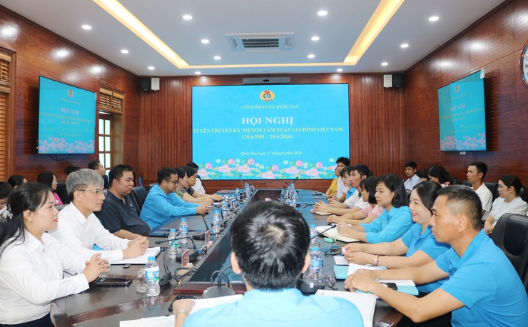 CÔNG ĐOÀN XÃ QUỐC OAI SƠ KẾT CÔNG TÁC 6 THÁNG ĐẦU NĂM 2026: KHẲNG ĐỊNH VAI TRÒ CHỖ DỰA TIN CẬY CỦA ĐOÀN VIÊN, NGƯỜI LAO ĐỘNG- Ảnh 5.
