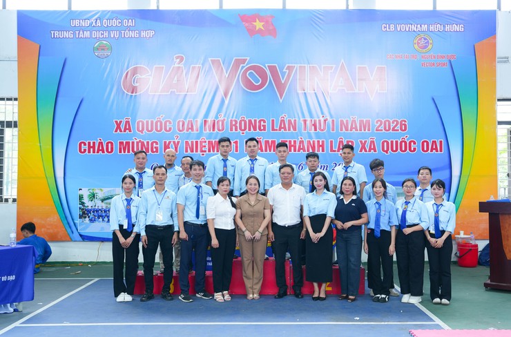 Trao giải Nhóm 3, Nhóm 4 Giải Vovinam xã Quốc Oai mở rộng lần thứ I năm 2026 chào mừng kỷ niệm 01 năm thành lập xã Quốc Oai- Ảnh 10.
