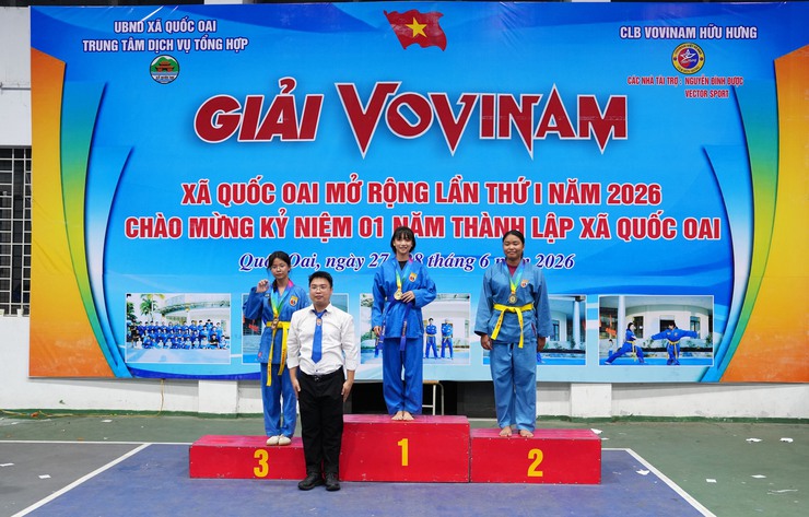 BẾ MẠC GIẢI VOVINAM XÃ QUỐC OAI MỞ RỘNG LẦN THỨ I NĂM 2026: QUỐC OAI DẪN ĐẦU TOÀN ĐOÀN- Ảnh 16.