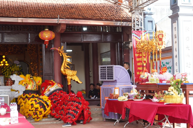 Phường Chương Mỹ đón nhận Bằng xếp hạng Di tích lịch sử cấp Thành phố đối với Đình Giang Lẻ- Ảnh 5.