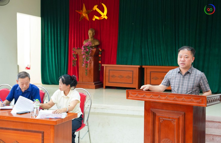 Đồng chí Nguyễn Trung Thành, Phó Bí thư Đảng ủy, Chủ tịch UBND xã Quốc Oai dự sinh hoạt Chi bộ thôn Phượng Cách 1 tháng 6 năm 2026- Ảnh 6.