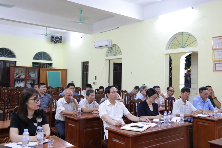 Bí thư Đảng ủy xã Phú Nghĩa Trịnh Tiến Tường dự buổi sinh hoạt định kỳ tháng 6 năm 2026 của Chi bộ thôn Trung Cao 1- Ảnh 3.