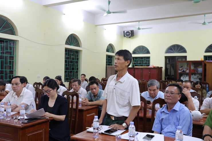 Bí thư Đảng ủy xã Phú Nghĩa Trịnh Tiến Tường dự buổi sinh hoạt định kỳ tháng 6 năm 2026 của Chi bộ thôn Trung Cao 1- Ảnh 5.