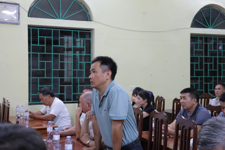 Bí thư Đảng ủy xã Phú Nghĩa Trịnh Tiến Tường dự buổi sinh hoạt định kỳ tháng 6 năm 2026 của Chi bộ thôn Trung Cao 1- Ảnh 7.