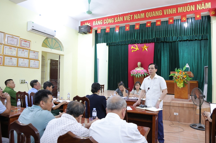 Bí thư Đảng ủy xã Phú Nghĩa Trịnh Tiến Tường dự buổi sinh hoạt định kỳ tháng 6 năm 2026 của Chi bộ thôn Trung Cao 1- Ảnh 8.
