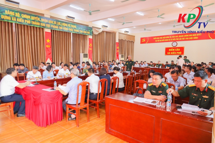 Xã Kiều Phú tổ chức luyện tập chuẩn bị cho khai mạc Diễn tập tác chiến trong khu vực phòng thủ xã năm 2026- Ảnh 3.