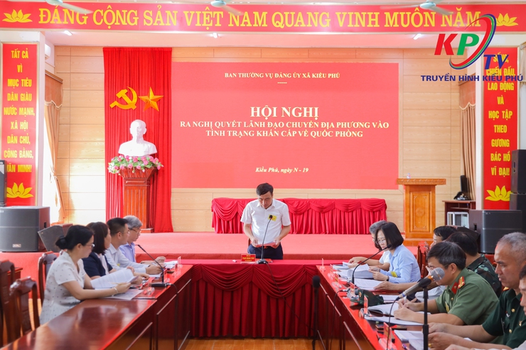 Xã Kiều Phú tổ chức luyện tập chuẩn bị cho khai mạc Diễn tập tác chiến trong khu vực phòng thủ xã năm 2026- Ảnh 5.
