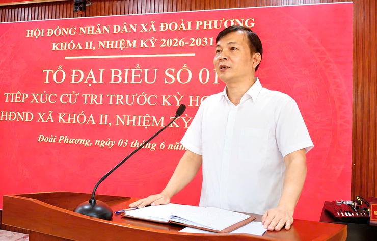 Đồng chí Chủ tịch UBND xã Đoài Phương tiếp xúc cử tri khu vực Kim Sơn


- Ảnh 3.