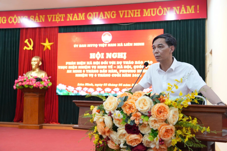 UBMTTQ Việt Nam xã tổ chức hội nghị phản biện xã hội- Ảnh 6.