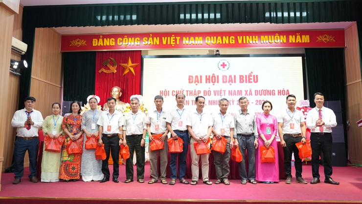 Tổ chức thành công Đại hội đại biểu Hội chữ thập đỏ xã Dương Hoà lần thứ I, nhiệm kỳ 2026-2031 - Ảnh 10.