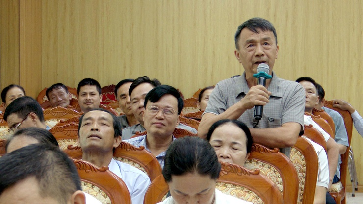 ĐẢNG ỦY XÃ THƯ LÂM TRIỂN KHAI, QUÁN TRIỆT CHỦ TRƯƠNG SẮP XẾP THÔN, TỔ DÂN PHỐ TRÊN ĐỊA BÀN XÃ- Ảnh 14.