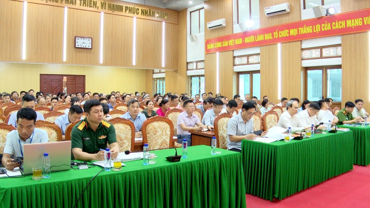 ĐẢNG ỦY XÃ THƯ LÂM TRIỂN KHAI, QUÁN TRIỆT CHỦ TRƯƠNG SẮP XẾP THÔN, TỔ DÂN PHỐ TRÊN ĐỊA BÀN XÃ- Ảnh 1.