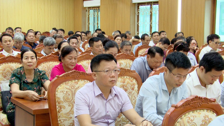 ĐẢNG ỦY XÃ THƯ LÂM TRIỂN KHAI, QUÁN TRIỆT CHỦ TRƯƠNG SẮP XẾP THÔN, TỔ DÂN PHỐ TRÊN ĐỊA BÀN XÃ- Ảnh 11.