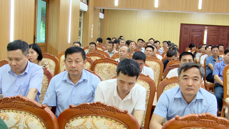 ĐẢNG ỦY XÃ THƯ LÂM TRIỂN KHAI, QUÁN TRIỆT CHỦ TRƯƠNG SẮP XẾP THÔN, TỔ DÂN PHỐ TRÊN ĐỊA BÀN XÃ- Ảnh 12.