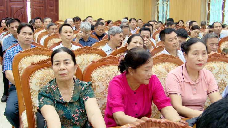 ĐẢNG ỦY XÃ THƯ LÂM TRIỂN KHAI, QUÁN TRIỆT CHỦ TRƯƠNG SẮP XẾP THÔN, TỔ DÂN PHỐ TRÊN ĐỊA BÀN XÃ- Ảnh 13.