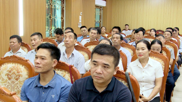 ĐẢNG ỦY XÃ THƯ LÂM TRIỂN KHAI, QUÁN TRIỆT CHỦ TRƯƠNG SẮP XẾP THÔN, TỔ DÂN PHỐ TRÊN ĐỊA BÀN XÃ- Ảnh 7.