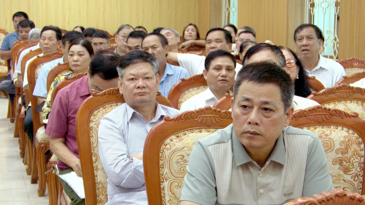 ĐẢNG ỦY XÃ THƯ LÂM TRIỂN KHAI, QUÁN TRIỆT CHỦ TRƯƠNG SẮP XẾP THÔN, TỔ DÂN PHỐ TRÊN ĐỊA BÀN XÃ- Ảnh 8.