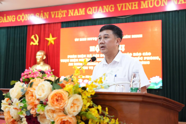 UBMTTQ Việt Nam xã tổ chức hội nghị phản biện xã hội- Ảnh 2.