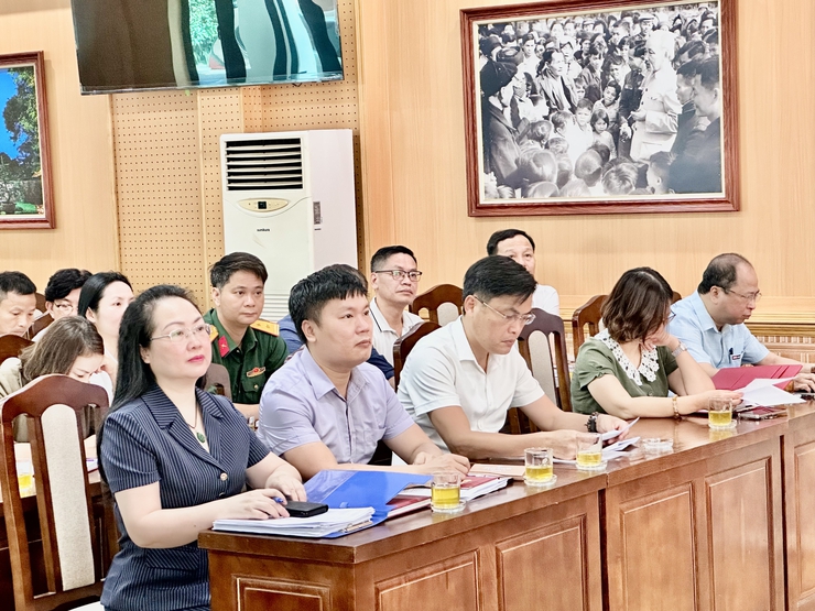 Xã Đại Thanh: Hội nghị giao ban giữa Đảng ủy - HĐND - UBND - Ủy ban MTTQ Việt Nam xã đánh giá kết quả thực hiện nhiệm vụ công tác tháng 5/2026, triển khai nhiệm vụ trọng tâm tháng 6/2026.- Ảnh 4.