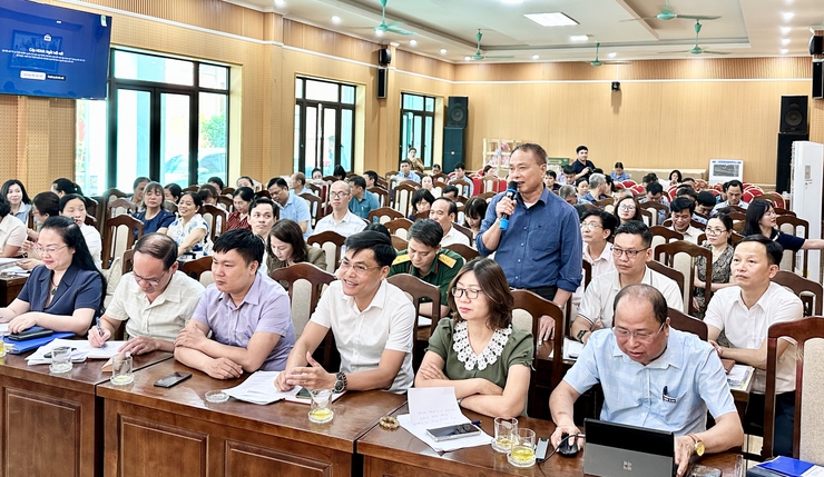 Xã Đại Thanh: Hội nghị giao ban giữa Đảng ủy - HĐND - UBND - Ủy ban MTTQ Việt Nam xã đánh giá kết quả thực hiện nhiệm vụ công tác tháng 5/2026, triển khai nhiệm vụ trọng tâm tháng 6/2026.- Ảnh 7.