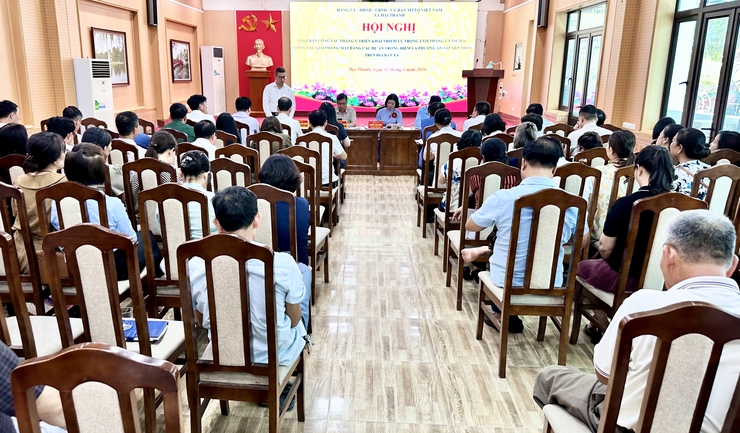 Xã Đại Thanh: Hội nghị giao ban giữa Đảng ủy - HĐND - UBND - Ủy ban MTTQ Việt Nam xã đánh giá kết quả thực hiện nhiệm vụ công tác tháng 5/2026, triển khai nhiệm vụ trọng tâm tháng 6/2026.- Ảnh 1.