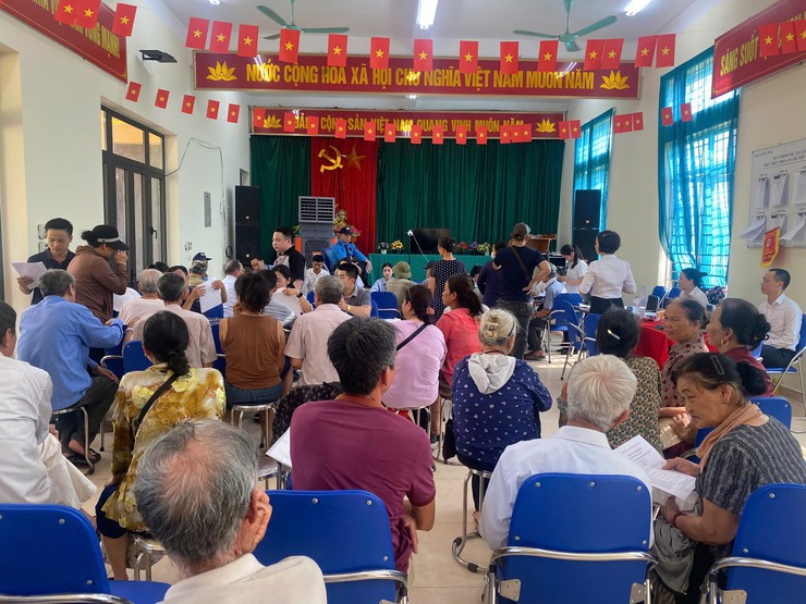 Đại Thanh chi trả hơn 17,3 tỷ đồng cho các hộ dân thuộc Dự án đường Vành đai 3,5- Ảnh 1.