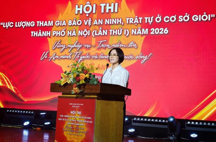 Phường Ô Chợ Dừa xuất sắc giành Giải Nhất Bảng thi số 1- Vòng thi thứ 2 Hội thi "Lực lượng tham gia bảo vệ an ninh, trật tự ở cơ sở giỏi" Thành phố Hà Nội năm 2026- Ảnh 2.