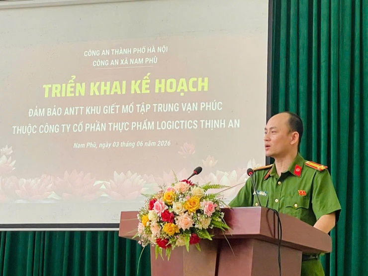 Xây dựng “hàng rào” an ninh, an toàn thực phẩm tại khu giết mổ tập trung Vạn Phúc- Ảnh 2.