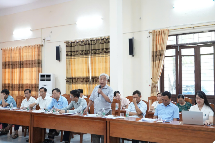 UBMTTQ Việt Nam xã tổ chức hội nghị phản biện xã hội- Ảnh 5.