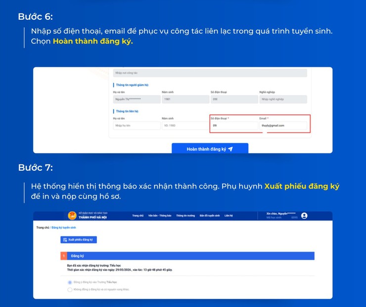 HƯỚNG DẪN TUYỂN SINH ĐẦU CẤP TRÊN ĐỊA BÀN THÀNH PHỐ HÀ NỘI NĂM HỌC 2026 - 2027- Ảnh 6.