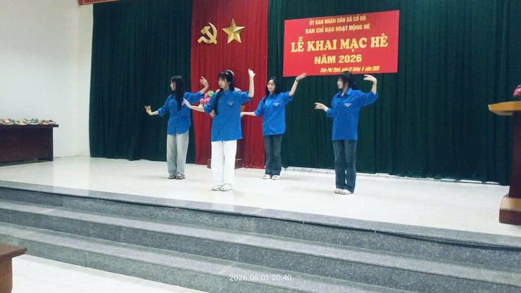 CÁC THÔN TRÊN ĐỊA BÀN XÃ CỔ ĐÔ ĐỒNG LOẠT KHAI MẠC SINH HOẠT HÈ NĂM 2026- Ảnh 1.