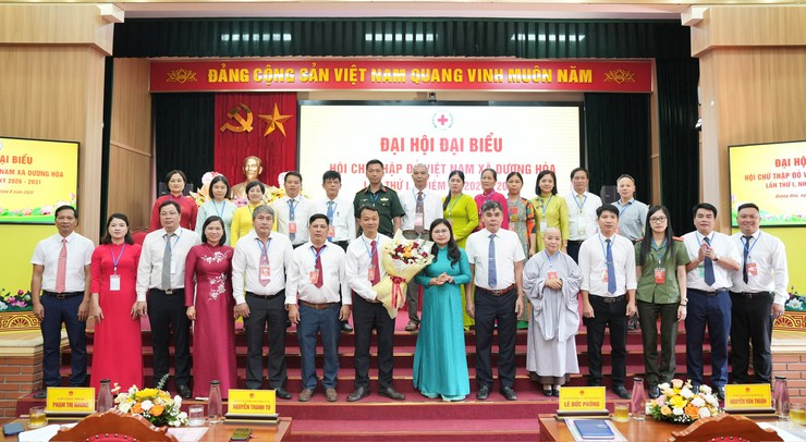 Tổ chức thành công Đại hội đại biểu Hội chữ thập đỏ xã Dương Hoà lần thứ I, nhiệm kỳ 2026-2031 - Ảnh 9.