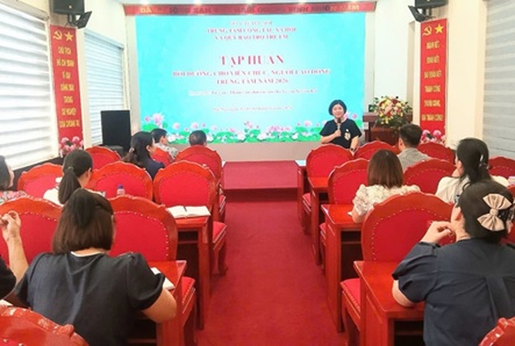 Tập huấn, bồi dưỡng cho viên chức, người lao động Trung tâm Công tác xã hội và Quỹ Bảo trợ trẻ em Hà Nội năm 2026- Ảnh 2.