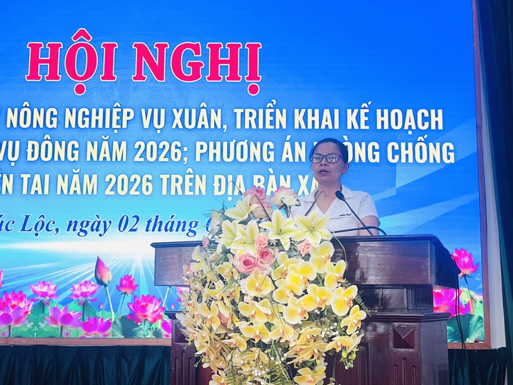 Phúc Lộc: Sơ kết sản xuất vụ Xuân, triển khai nhiệm vụ vụ Mùa, vụ Đông và phương án phòng, chống thiên tai năm 2026- Ảnh 6.