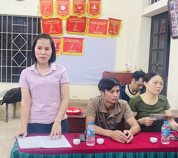 Chi bộ thôn Sen Phương 4 tổ chức sinh hoạt thường kỳ tháng 6/2026- Ảnh 4.