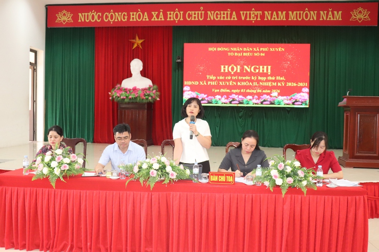 TỔ ĐẠI BIỂU SỐ 4 - HĐND XÃ TIẾP XÚC CỬ TRI TRƯỚC KỲ HỌP THƯỜNG LỆ GIỮA NĂM 2026- Ảnh 11.