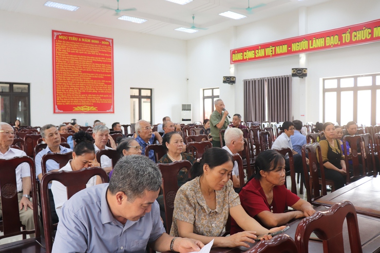 TỔ ĐẠI BIỂU SỐ 4 - HĐND XÃ TIẾP XÚC CỬ TRI TRƯỚC KỲ HỌP THƯỜNG LỆ GIỮA NĂM 2026- Ảnh 6.