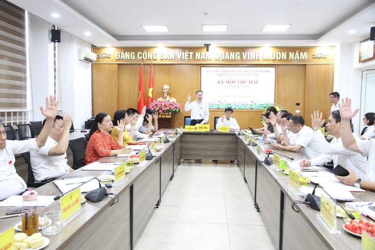 HĐND phường Xuân Phương thông qua nhiều nghị quyết quan trọng về đầu tư công và phát triển hạ tầng- Ảnh 7.