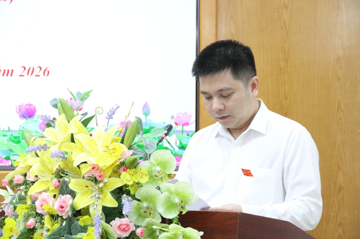 HĐND phường Xuân Phương thông qua nhiều nghị quyết quan trọng về đầu tư công và phát triển hạ tầng- Ảnh 4.