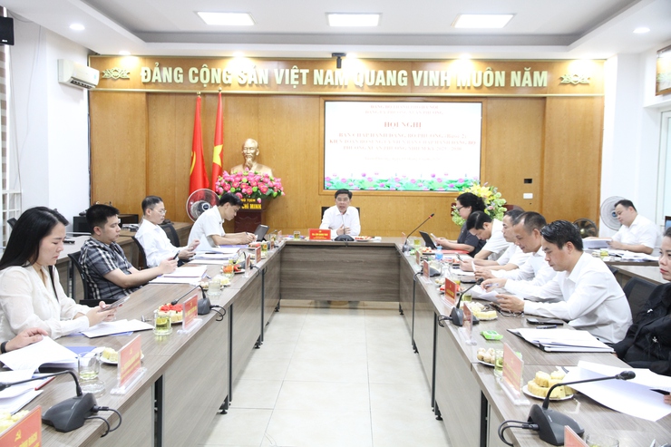 Đảng ủy phường Xuân Phương tổ chức các hội nghị thực hiện quy trình về công tác cán bộ- Ảnh 1.
